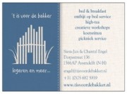 Voorbeeld afbeelding van Appartement 't Is voor de bakker in Assendelft